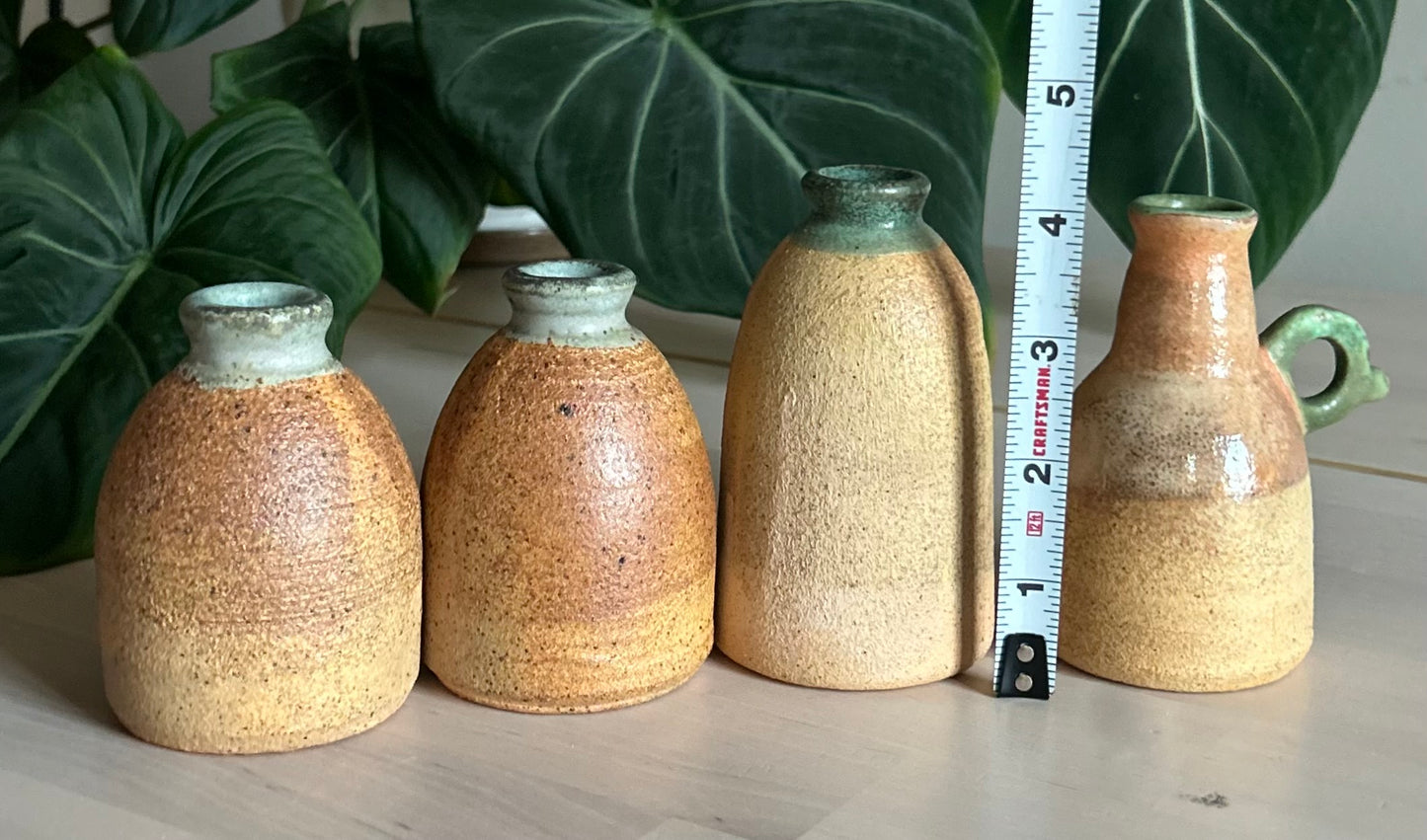 mini bottles + pitcher 4 pc. set