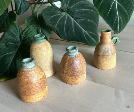 mini bottles + pitcher 4 pc. set