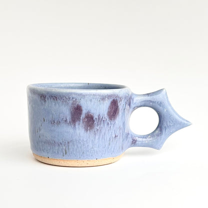 grape floe spike handle mug