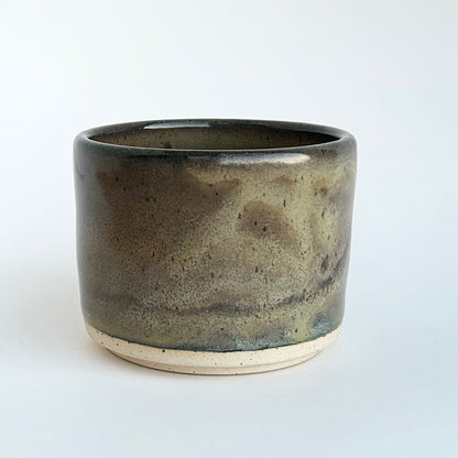 shock spiral stoneware vessel