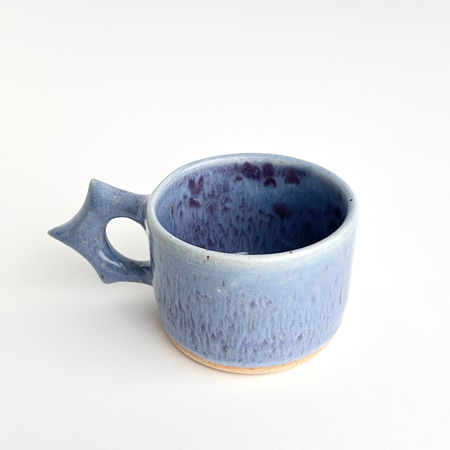 grape floe spike handle mug