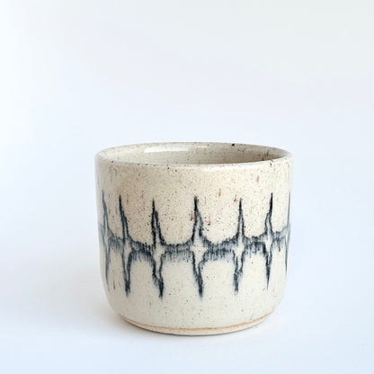 star chain stoneware vessel