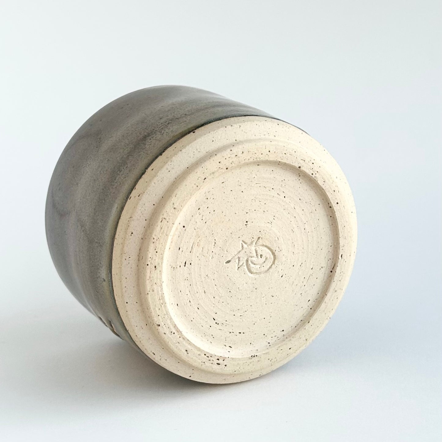 shock spiral stoneware vessel