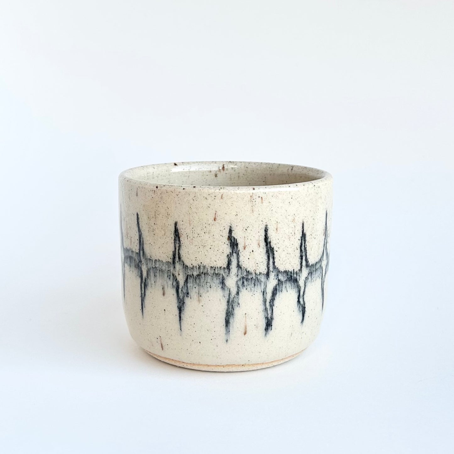 star chain stoneware vessel