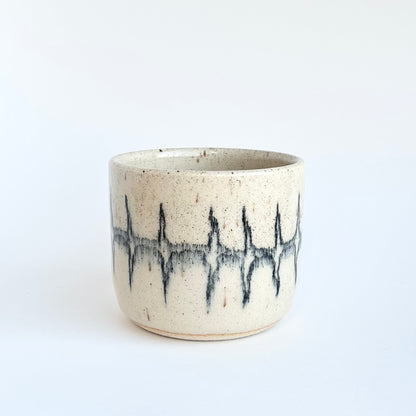 star chain stoneware vessel