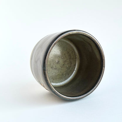 shock spiral stoneware vessel