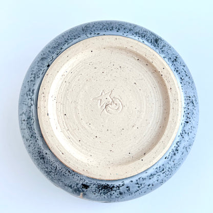 ( second ) black floe sun spiral bowl