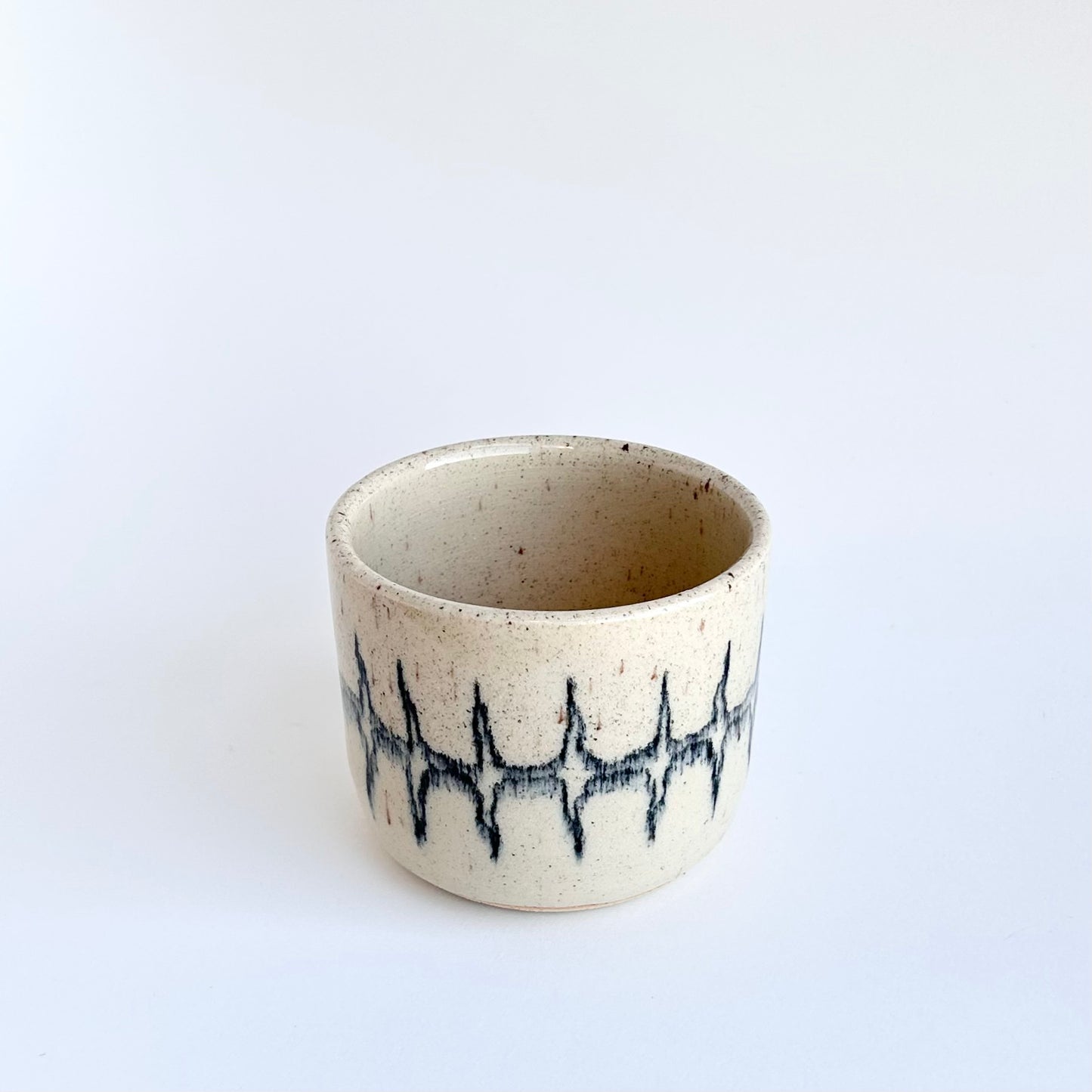 star chain stoneware vessel