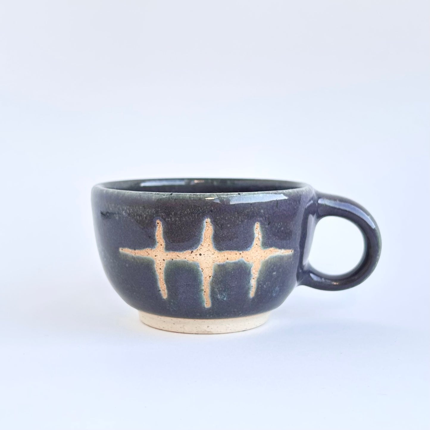 grape pond triple star mug