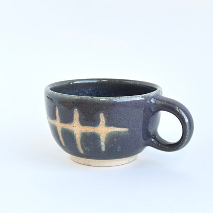 grape pond triple star mug